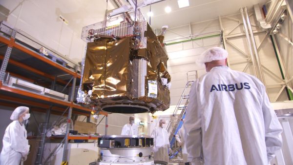 FIRST TWO PLéIADES NEO IMAGING SATELLITES ARRIVE AT KOUROU FOR LAUNCH