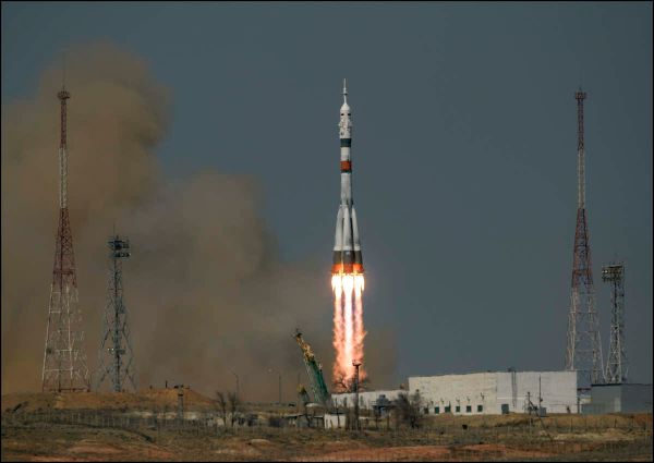 SOYUZ CREW WELCOMED ABOARD INTERNATIONAL SPACE STATION