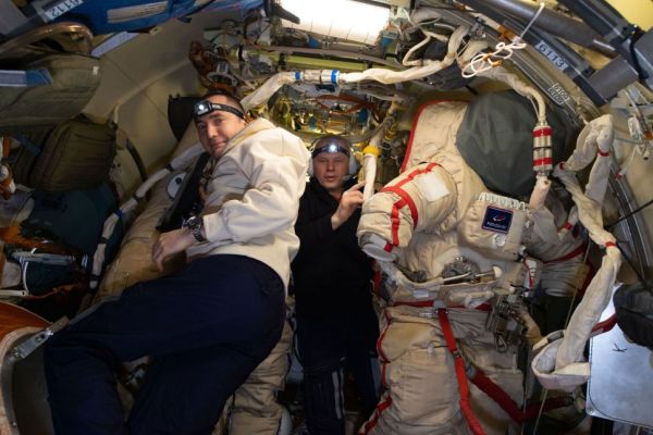 SPACEWALKING COSMONAUTS WILL DECOMMISSION AN OLD SPACE STATION MODULE EARLY WEDNESDAY. WATCH IT LIVE!