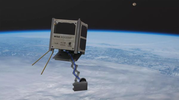 WORLD'S FIRST WOODEN SATELLITE AIMS TO PROVE PLYWOOD CAN SURVIVE SPACE