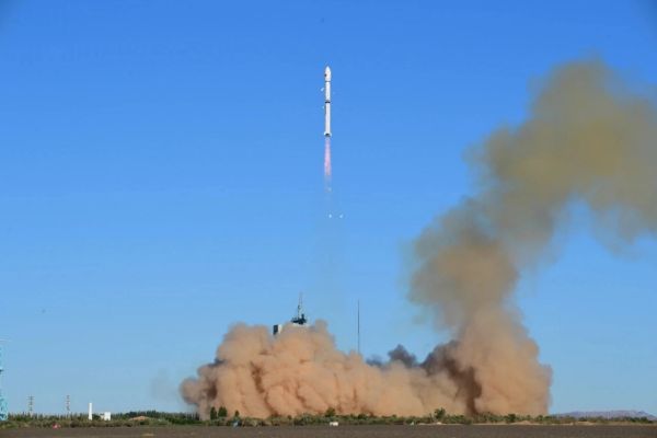 CHINA LOFTS FENGYUN 3E POLAR WEATHER SATELLITE