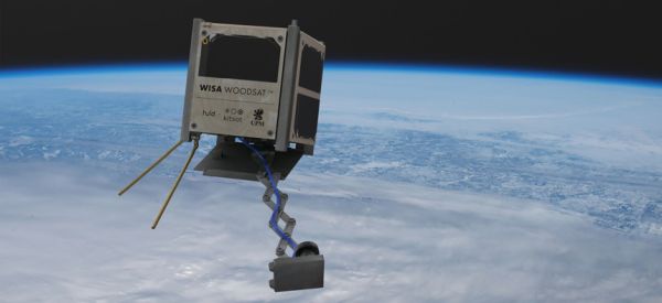 PLYWOOD SATELLITE CLEARED FOR SPACE LAUNCH 