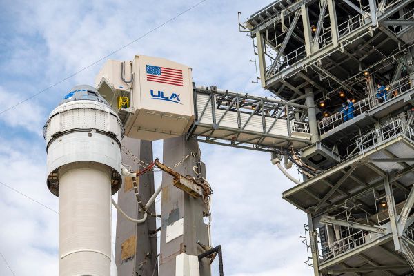 BOEING CREW CAPSULE SET FOR LAUNCH TUESDAY ON TEST FLIGHT TO SPACE STATION