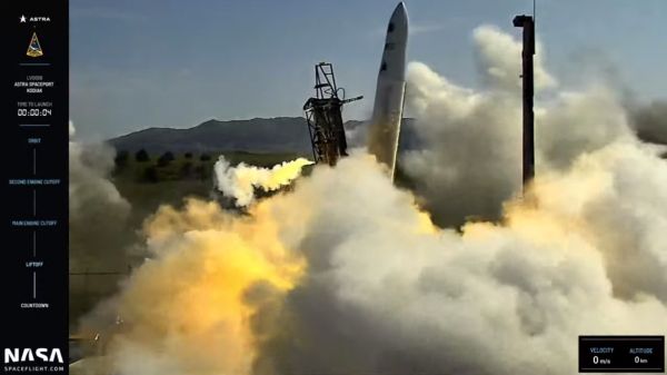 ASTRA’S THIRD ORBITAL LAUNCH ATTEMPT SUFFERS ENGINE FAILURE AND TERMINATION