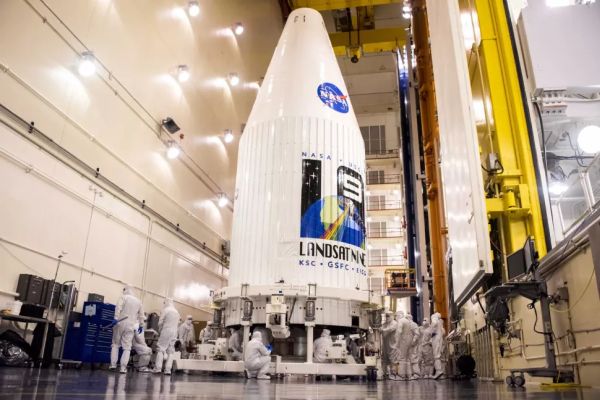 THE LAUNCH OF NASA'S NEW LANDSAT 9 SATELLITE HAS BEEN DELAYED BY A LIQUID NITROGEN SHORTAGE