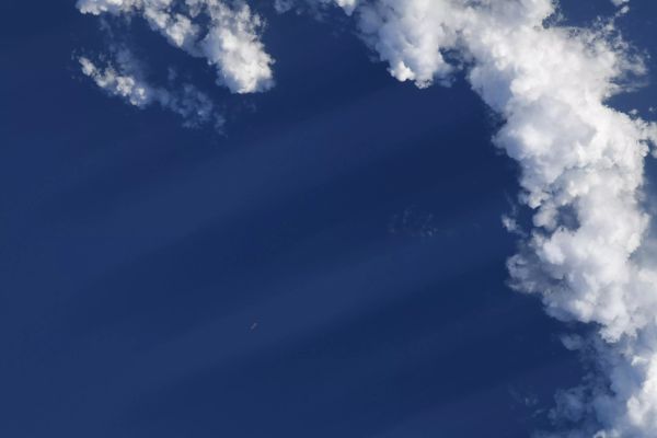 TRY TO SPOT THE HUMAN-MADE OBJECT HIDING IN THIS NASA ISS PHOTO