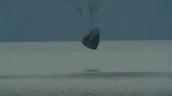 SPACEX'S PRIVATE INSPIRATION4 CREW RETURNS TO EARTH WITH HISTORIC SPLASHDOWN OFF FLORIDA COAST