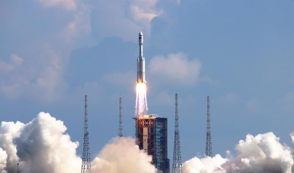 TIANZHOU SHIP LAUNCHES AND DOCKS WITH CHINESE SPACE STATION