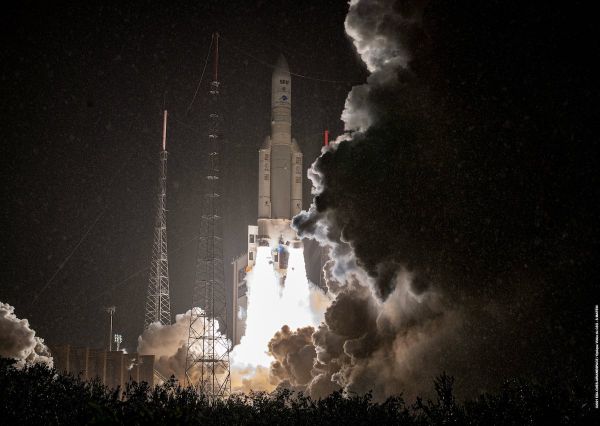ARIANESPACE BREAKS PAYLOAD MASS RECORD ON FINAL ARIANE 5 LAUNCH BEFORE WEBB 