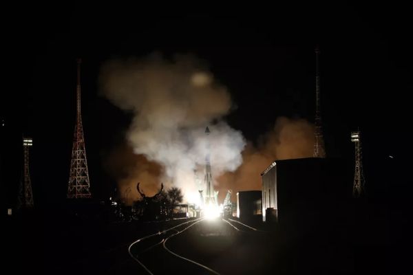 'PERFECT LAUNCH' OF SOYUZ ROCKET SENDS RUSSIAN PROGRESS 79 CARGO SHIP TO SPACE STATION