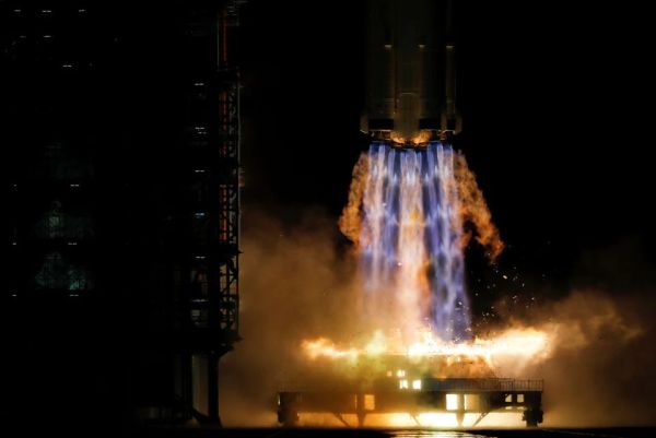 CHINESE ASTRONAUTS COMPLETE SPACE WALK OUTSIDE FUTURE SPACE STATION