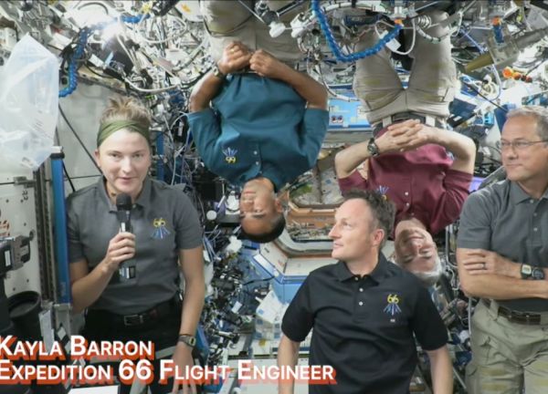 HAPPY THANKSGIVING FROM THE INTERNATIONAL SPACE STATION CREW