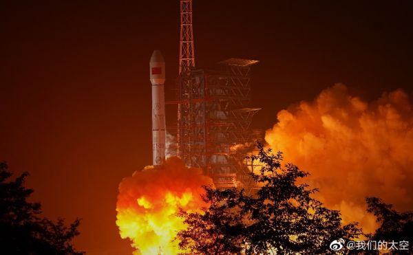 CHINA SUCCESSFULLY LAUNCHES TACTICAL MILITARY COMMUNICATIONS SATELLITE