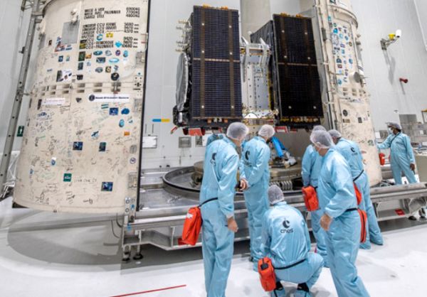 ARIANESPACE WILL LAUNCH TWO EUROPEAN NAVIGATION SATELLITES ON A SOYUZ ROCKET FRIDAY. WATCH IT LIVE.