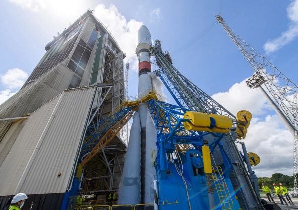 ARIANESPACE LAUNCHES SOYUZ ST-B WITH NEW BATCH OF GALILEO SATELLITES