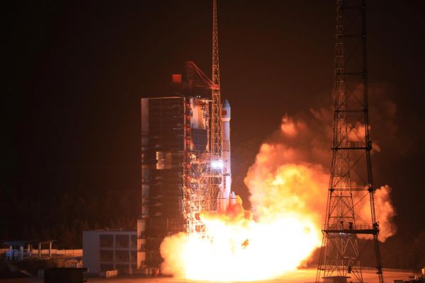 CHINA LAUNCHES SECOND TIANLIAN II COMMUNICATION SATELLITE