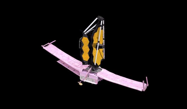 TELESCOPE TOWER EXTENDS ON WEBB OBSERVATORY