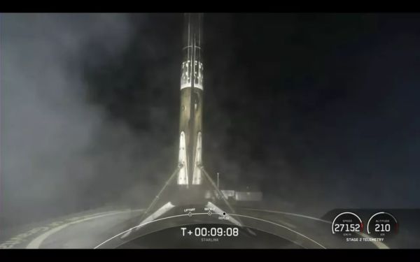 SPACEX LAUNCHES 49 STARLINK INTERNET SATELLITES, LANDS ROCKET AT SEA