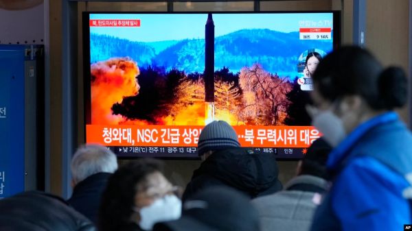 NORTH KOREA SAYS TEST ON SUNDAY WAS A PRELUDE TO SPY SATELLITE
