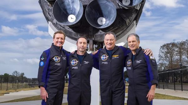 SPACEX'S AX-1 ASTRONAUT MISSION TO THE SPACE STATION DELAYED TO APRIL 6