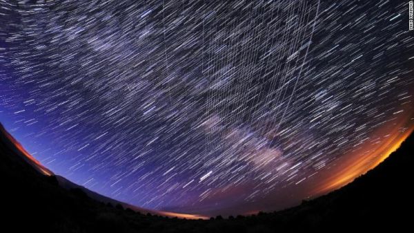 SATELLITE POLLUTION IS THREATENING TO ALTER OUR VIEW OF THE NIGHT SKY
