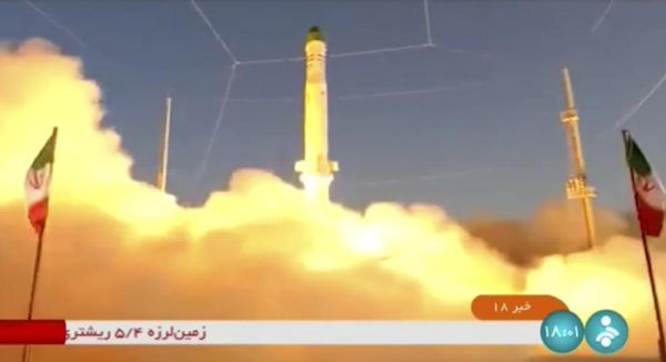 IRAN LAUNCHES ROCKET INTO SPACE AS NUCLEAR TALKS TO RESUME