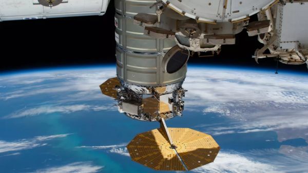 NORTHROP GRUMMAN'S CYGNUS CARGO SHIP BOOSTS INTERNATIONAL SPACE STATION'S ORBIT