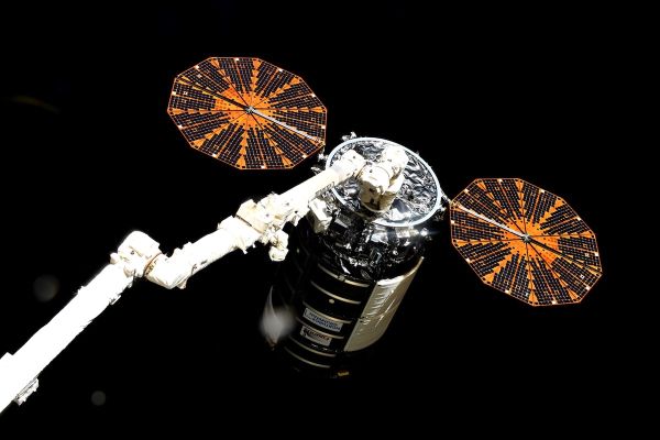NORTHROP GRUMMAN’S CYGNUS SUPPLY SHIP DEPARTS SPACE STATION