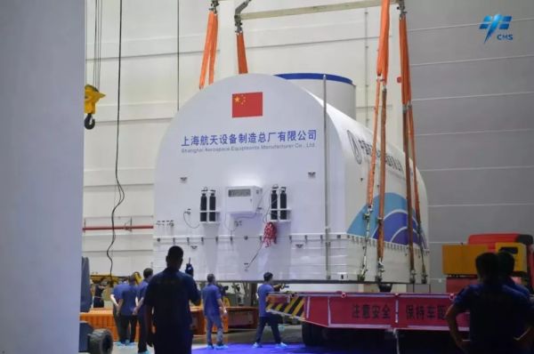 3RD CHINESE SPACE STATION MODULE ARRIVES AT SPACEPORT AHEAD OF OCTOBER LAUNCH