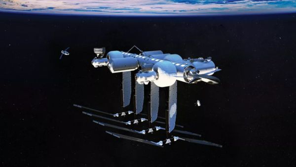 BLUE ORIGIN'S PRIVATE ORBITAL REEF SPACE STATION PASSES KEY DESIGN REVIEW