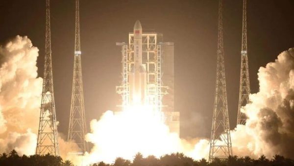 CHINESE ROCKET PLUMMETS TO EARTH, AND ONE COUNTRY HALTS ITS AIR TRAFFIC