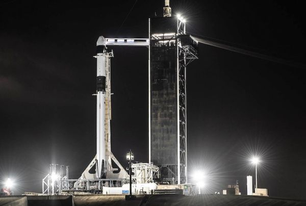 SPACEX SCRUBS RESUPPLY LAUNCH TO THE SPACE STATION