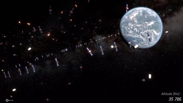 HOW MANY SATELLITES CAN WE SAFELY FIT IN EARTH ORBIT?