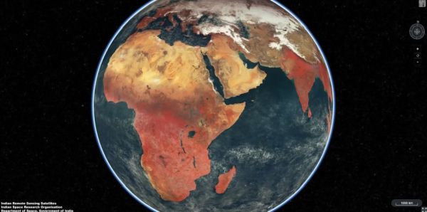 LOOK AT THIS AWESOME PHOTO OF EARTH FROM AN INDIAN OCEAN SATELLITE