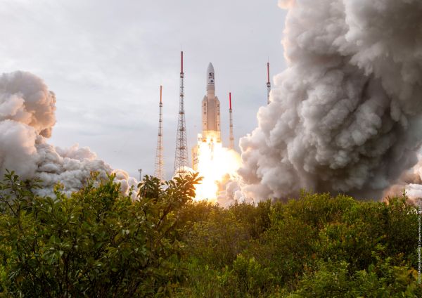 ARIANESPACE LAUNCHES JUICE SPACE PROBE FOR ESA