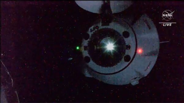 SPACEX CARGO DRAGON DEPARTS THE SPACE STATION