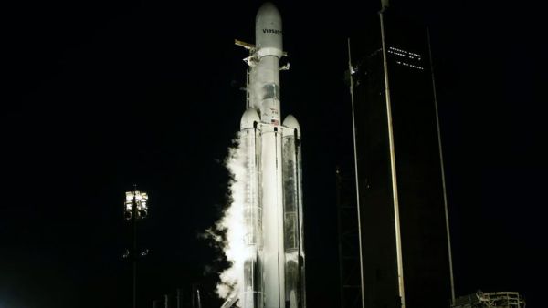 SPACEX FALCON HEAVY ROCKET ABORTS TRIPLE SATELLITE LAUNCH AT LAST MINUTE