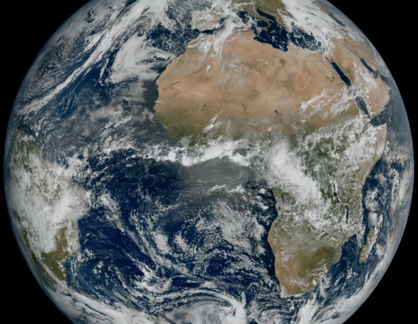 THE 1ST PHOTO OF EARTH FROM EUROPE'S POWERFUL NEW SATELLITE IS AMAZING