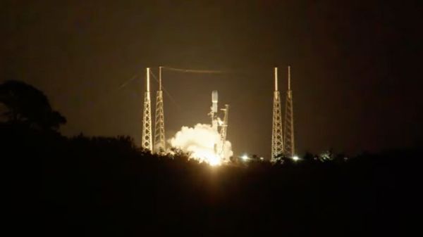 SPACEX LAUNCHES SECOND FALCON 9 BOOSTER ON A 16TH FLIGHT