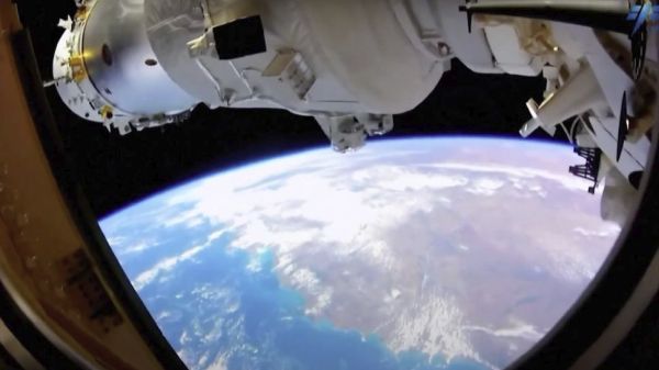 CHINA'S YOUNGEST SPACE STATION CREW SEND HOME SPECTACULAR VIEWS FROM SPACE