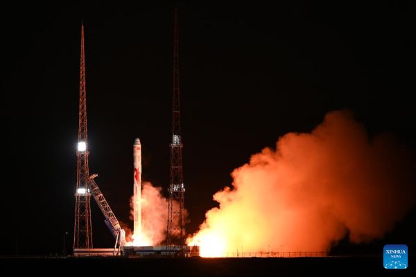 CHINA LAUNCHES ZHUQUE-2 CARRIER ROCKET FOR THREE SATELLITES