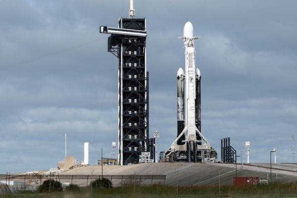SPACEX LAUNCHES FALCON HEAVY ROCKET, X-37B MILITARY SPACEPLANE