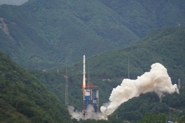 CHINA LAUNCHES SINO-FRENCH ASTROPHYSICS SATELLITE, DEBRIS FALLS OVER POPULATED AREA