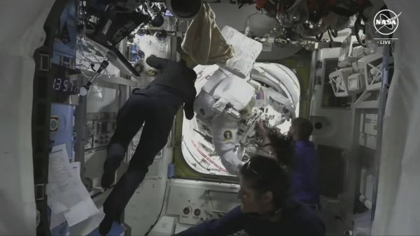 NASA CANCELS ISS SPACEWALK DUE TO SPACESUIT COOLANT LEAK