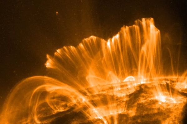 SATELLITES AROUND EARTH AT RISK AS ACTIVE SUNSPOT NEARS 'THE DANGER ZONE'