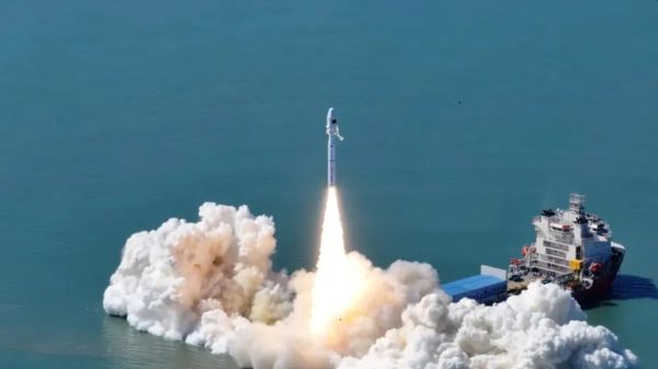 JIELONG-3 SEA LAUNCH SENDS 8 SATELLITES INTO ORBIT