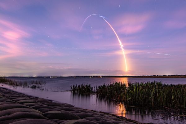 SPACEX LAUNCHES 20 STARLINK SATELLITES ON FALCON 9 ROCKET FROM CAPE CANAVERAL