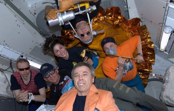 HALLOWEEN ON THE INTERNATIONAL SPACE STATION