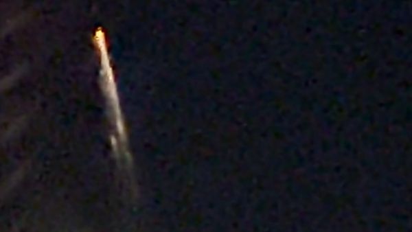 CHINESE SATELLITE BURNS UP, DROPS DEBRIS OVER US